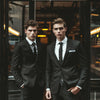 Timeless Sophistication with a Custom Black Suit