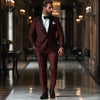 Stand Out in Style: The Burgundy Suit Every Man Needs