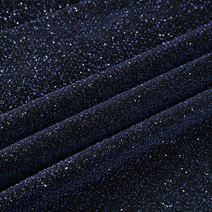 Men's 2-Piece Starry Navy Blue Smoking Suit