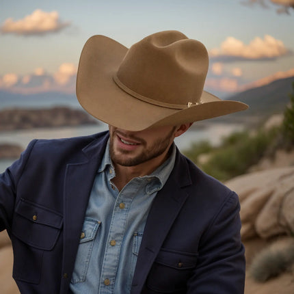 Open Road 1000X Beaver felt Cowboy Hat